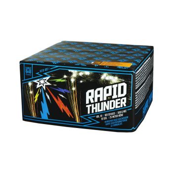 Argento Silvester Batterie Feuerwerk "Rapid Thunder"